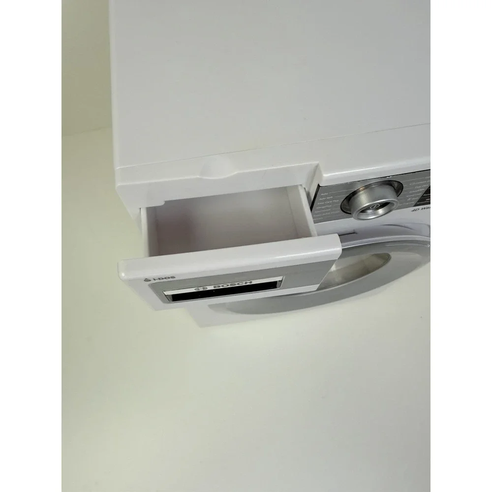 Theo Klein 9213 Bosch Toy Washing Machine Tested Works w/ Box Lights Sound